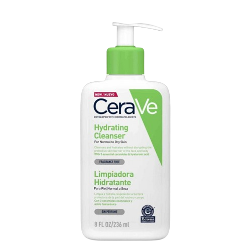 CeraVe Hydrating Cleanser with Hyaluronic Acid for Normal to Dry Skin 236ml