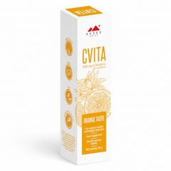 CVITA Vitamin C 1000mg Effervescent Orange Taste 20 Tab