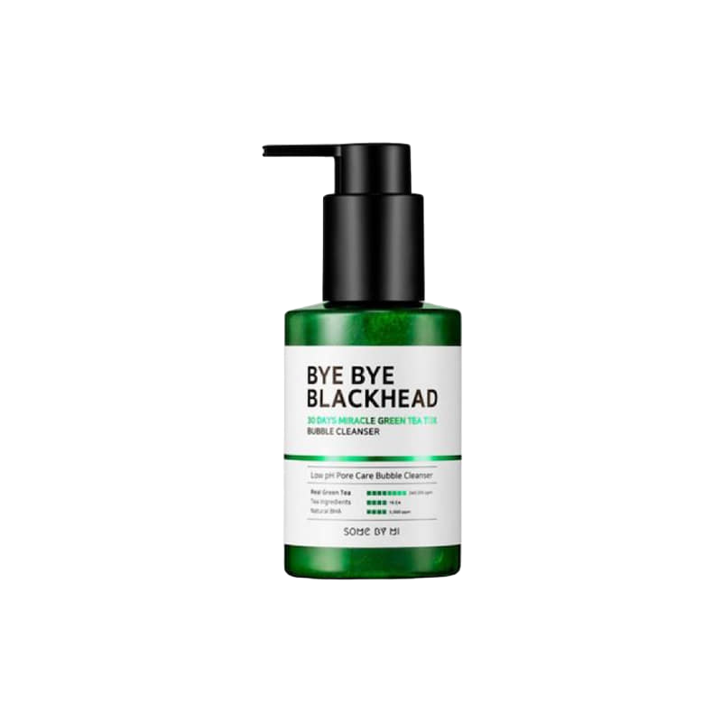 SOME BY MI Bye Bye Blackhead 30Days Miracle Green Tea Tox Bubble Cleanser 120g