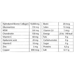 Sunshine Nutrition Platinum Collagen Joint Shots 20's x 25 ml