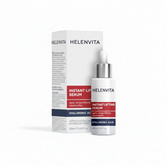 Helenvita Instant Lifting Serum with packaging on a white background