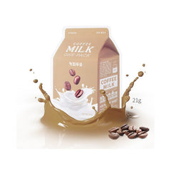 A'PIEUA'PIEU Milk One-Pack Face Mask 21g (Coffee)