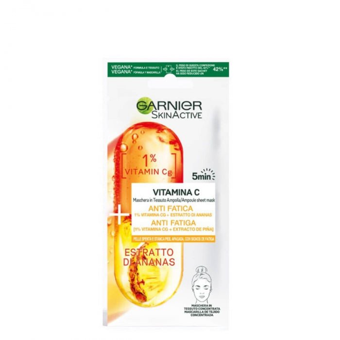 Garnier Garnier SkinActive Pineapple Extract Vitamin C Ampoule Sheet Mask