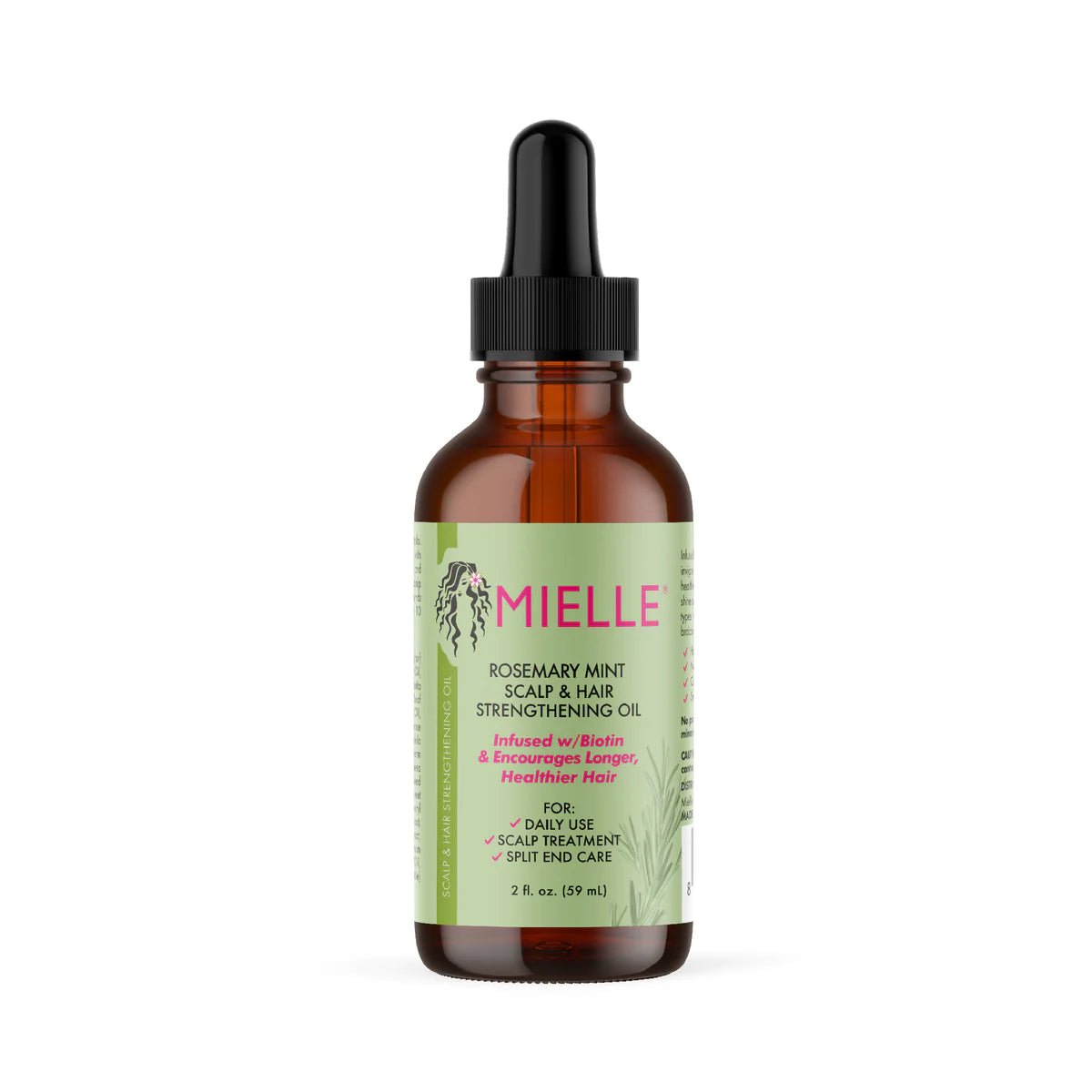 MIELLEMIELLE Rosemary Mint Scalp & Hair Strengthening Oil
