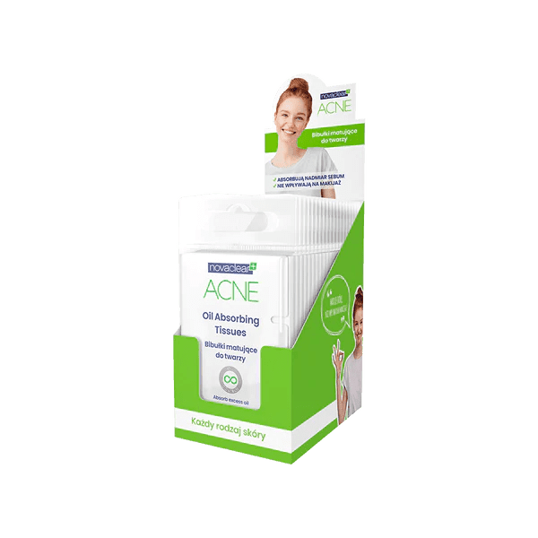 Novaclear Novaclear Acne Oil Absorbing Tissue 50 Pcs