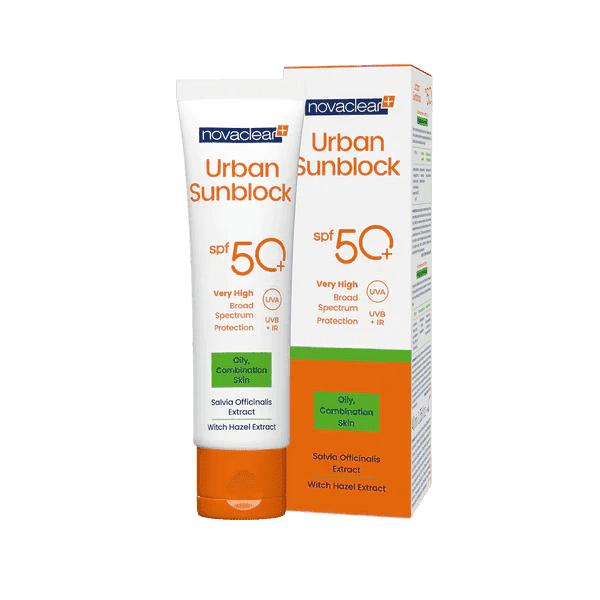 NovaclearNovaclear Urban Sunblock SPF 50+ Oily Skin 40ML (1+1) Offer