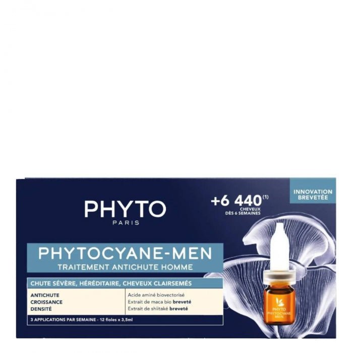 PHYTO Phyto Phytocyane-Men Anti-Hair Loss Ampoules (12x3.5)ML