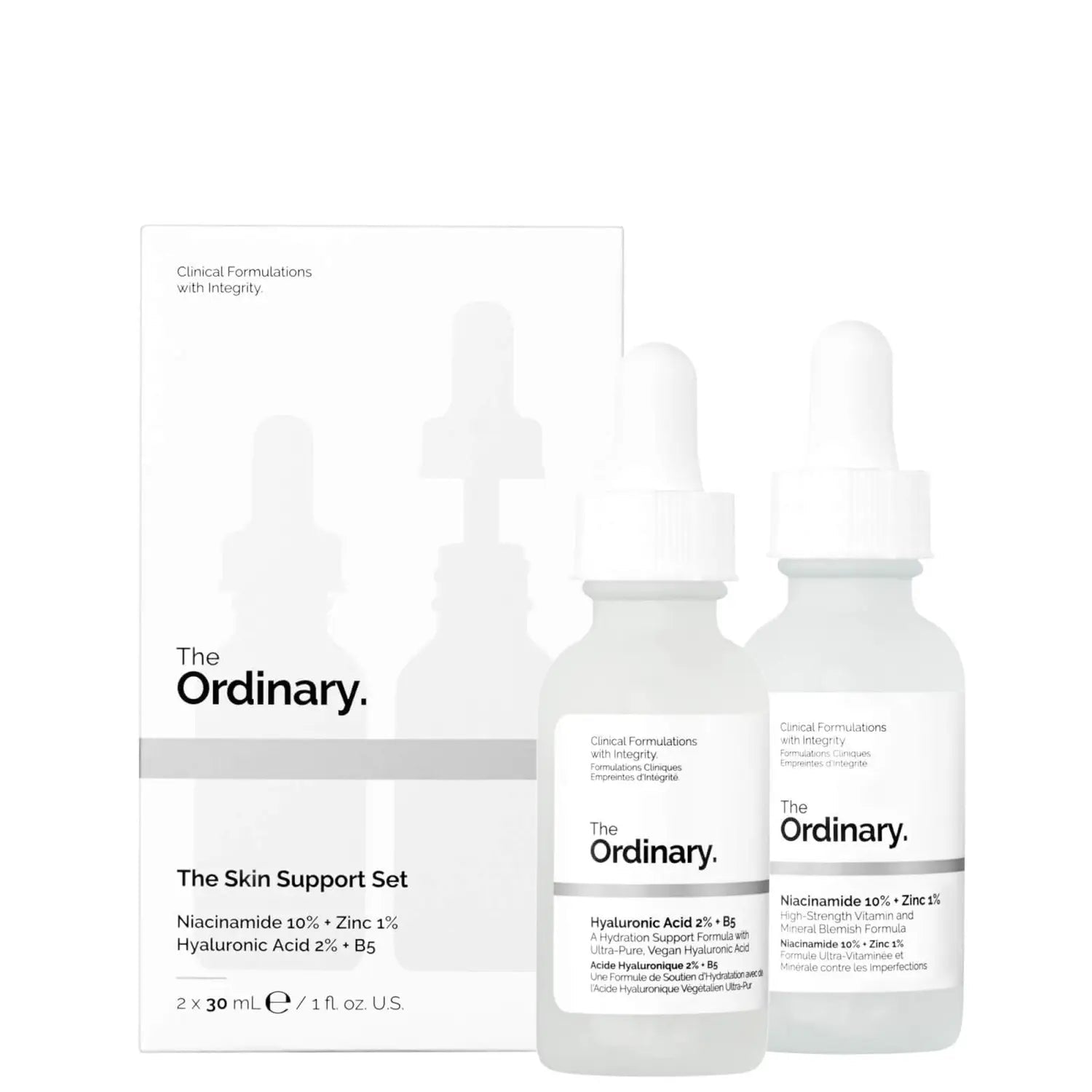 The Ordinary The Ordinary The Skin Support Set (2X30) ml