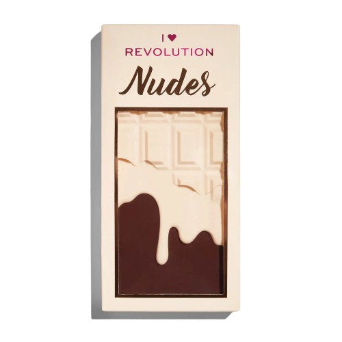 I Heart Revolution Nudes Chocolate Eye Shadow Palette - New Pharma Store