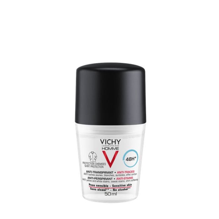  Vichy Vichy Homme 48h Anti-Perspirant Anti-Stains Deodorant 50ml